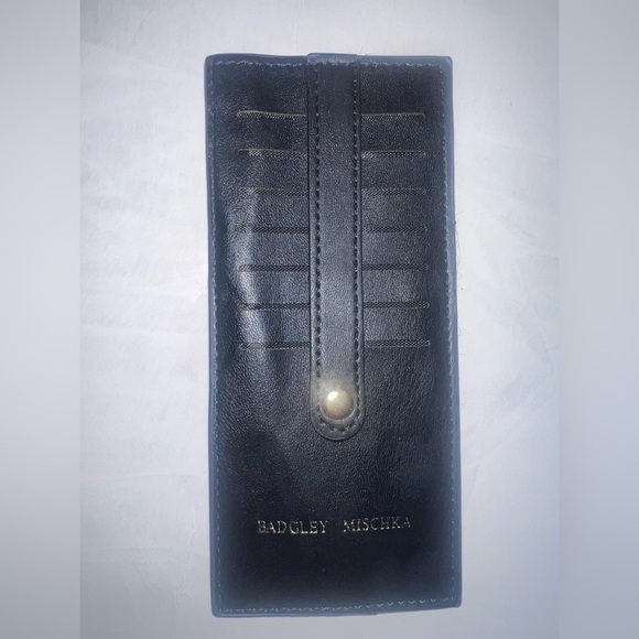 Badgley Mischka Card Holder- Slim Design! NEW - Picture 1 of 4